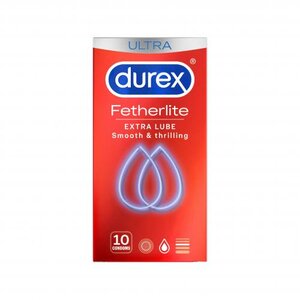 Durex Thin Feel Extra Glijmiddel - 10 stuks