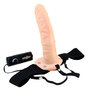 Realistische-Holle-Strap-On-Vibrator-Huidkleur