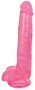 Lollicock-Dildo-Slim-Stick-With-Balls-Cherry-Ice-20.3-cm