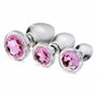 Pink-Gem-Anaalplug-Set-Van-Glas