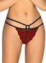 Sugestina-Sexy-Kanten-Slip-Zwart-Rood