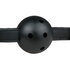 Ball gag met PVC bal - zwart_13