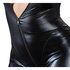 Plus Size Wetlook Catsuit Met Lange Rits_13