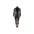 Plus Size Wetlook Catsuit Met Lange Rits_13