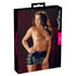 Wetlook Mini Rok Met Riempjes_13