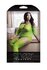 Stargazing Cold Shoulder Jarretel Catsuit - Neon Green_13