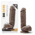 Dr. Skin - Mr. D. Dildo Met Zuignap 21 cm - Chocolate_13