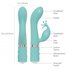 Pillow Talk - Kinky Rabbit & G-Spot Vibrator - Teal_13