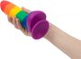 Addiction - Justin Rainbow Siliconen Dildo - 19 cm_13