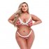 Baci - White Floral & Lace 2-delige BH Set - Curvy_13