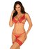 Mellania BH Set Met Sexy String - Rood_13