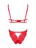 Mellania BH Set Met Sexy String - Rood_13