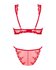 Lonesia Kanten BH Set Met Sexy Slip - Rood_13