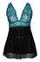 Babydoll Petrol - Zwart & Groenblauw_13