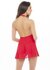 Dolled Up 2-delig Halter Setje - Rood_13