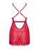 Lacelove Sexy Babydoll en String - Rood_13