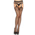 Netstof Panty Met Jarretel Look - Zwart_13