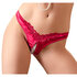 Open Kruis String Met Parels - Rood_13