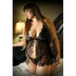 Kanten Babydoll Set Met String - Zwart_13