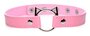 Kinky Kitty Ring Slim Choker - Roze_13