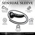 Guzzler Realistische Latex Penis Sleeve Met Slang - Zwart_13