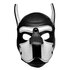 Spike Puppy BDSM Hood - Zwart/Wit_13