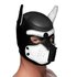 Spike Puppy BDSM Hood - Zwart/Wit_13