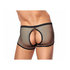 Double Pleasure Visnet Short - Zwart_13